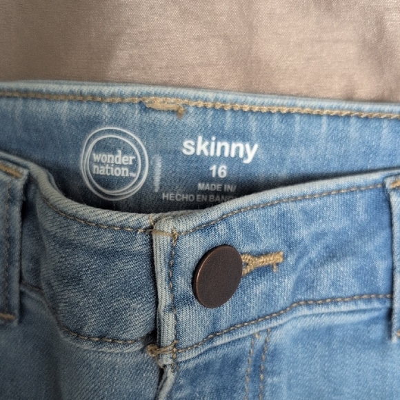 Wonder Nation Kids Blue Jeans Set - Picture 11 of 14